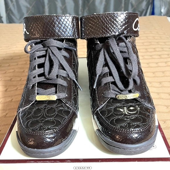 Coach athletic shoes midtop sneakers - Picture 3 of 10